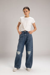 Ripped Dark Jeans